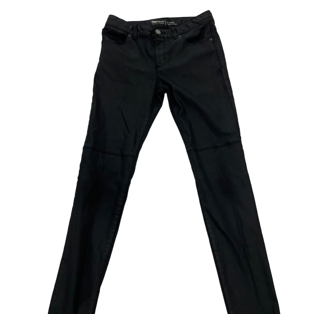 💝 GAP Kids girls skinny jeans black sz 12👖